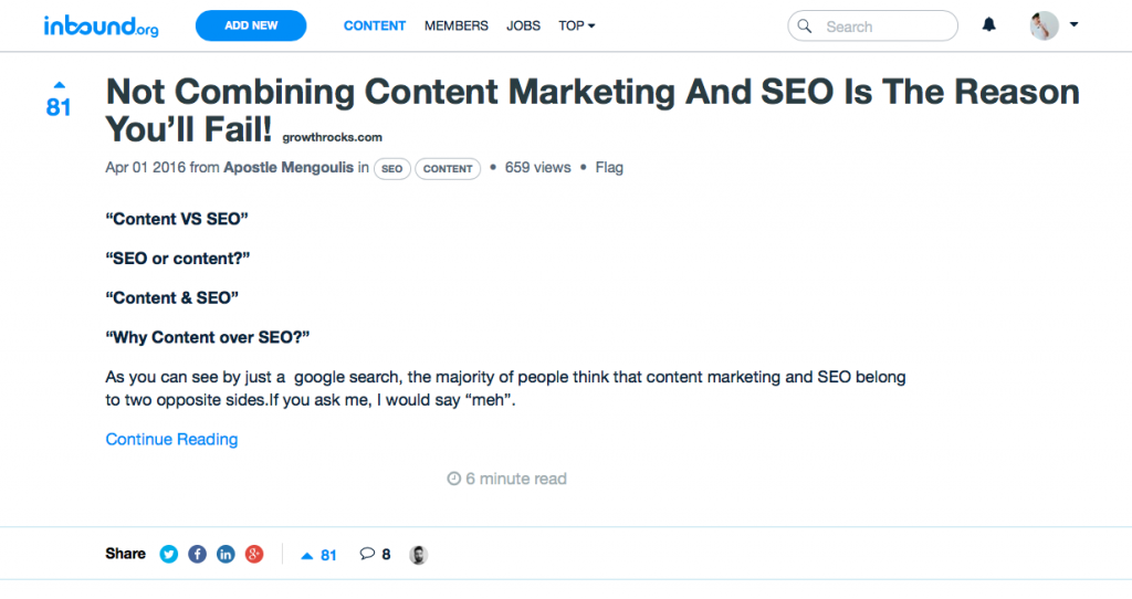 Content Marketing tools