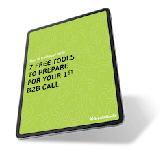 7 free tools to prepare for your 1st b2b call by GrowthRocks | Growth Hacking Marketing Agency