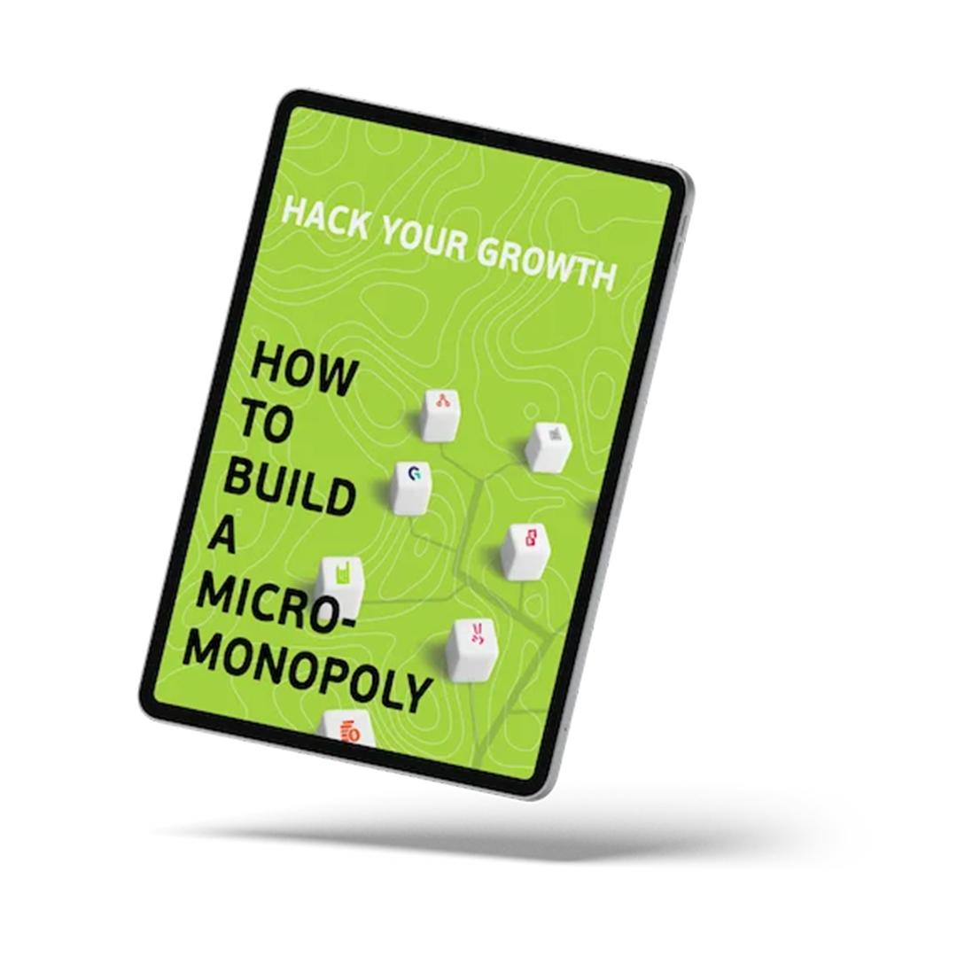 How to build a micromonopoly by Growthrocks | Growth Hacking Marketing Agency