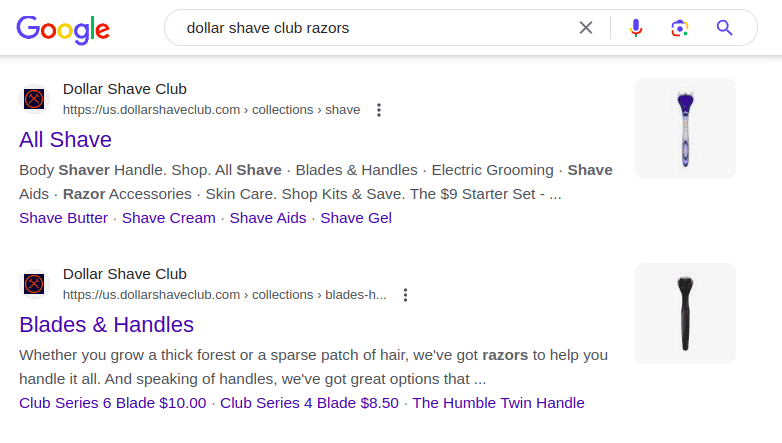 Educational content as part of the D2C marketing of an eCommerce website