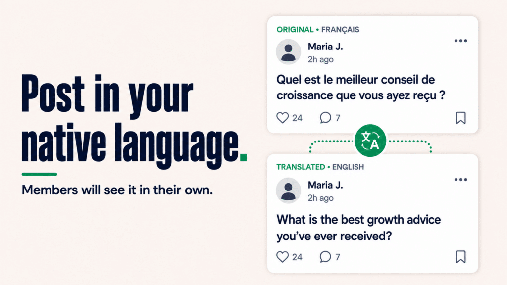 Language should no longer define who can participate